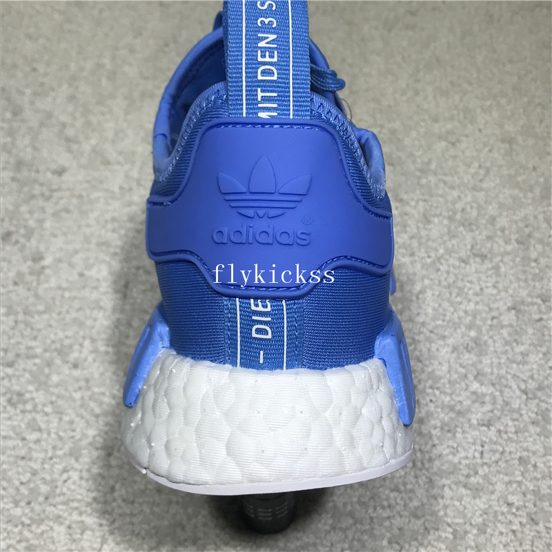 Real Boost Adidas NMD R1 PK Blue White